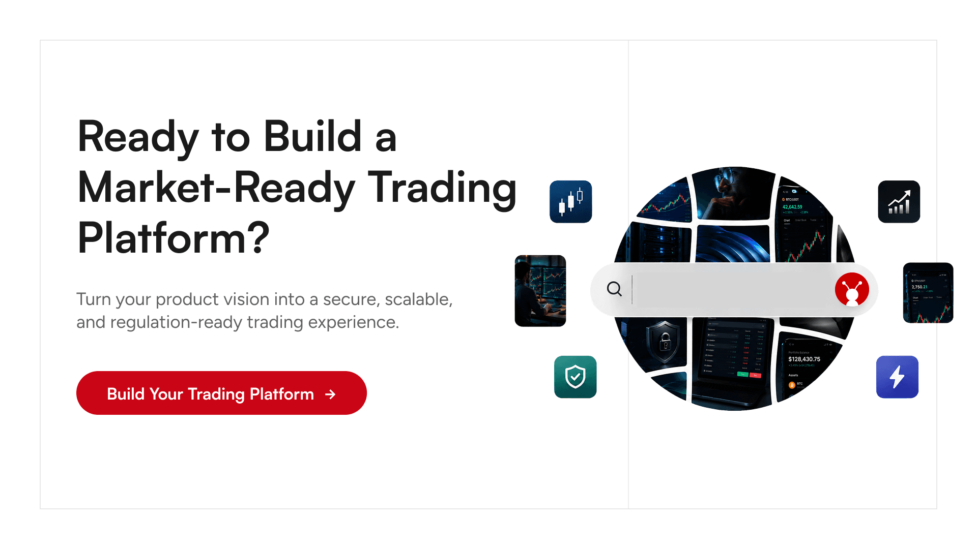 Build a secure, scalable, and regulation-ready stock trading platform with GeekyAnts fintech development experts.