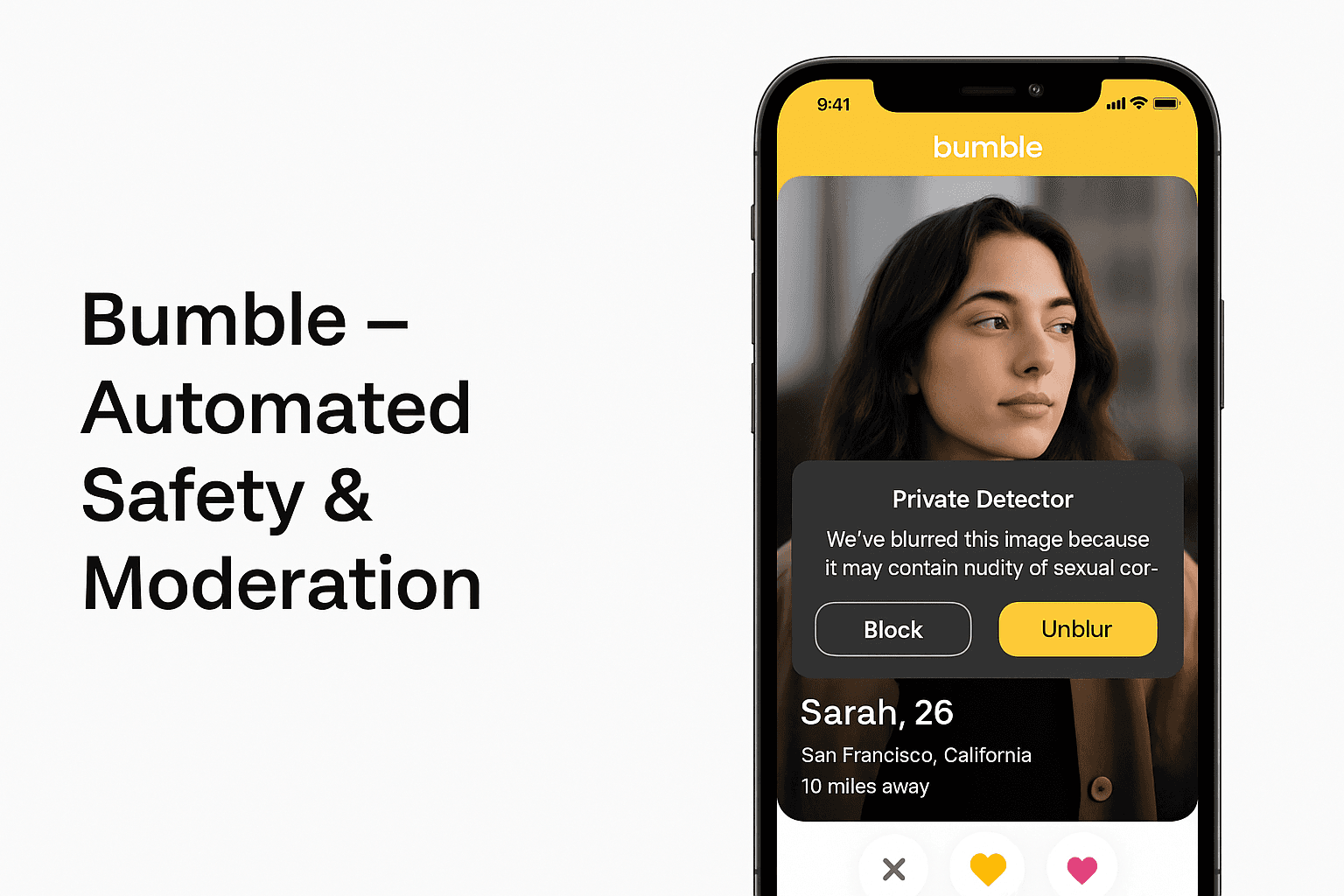 Bumble – Automated Safety & Moderation
