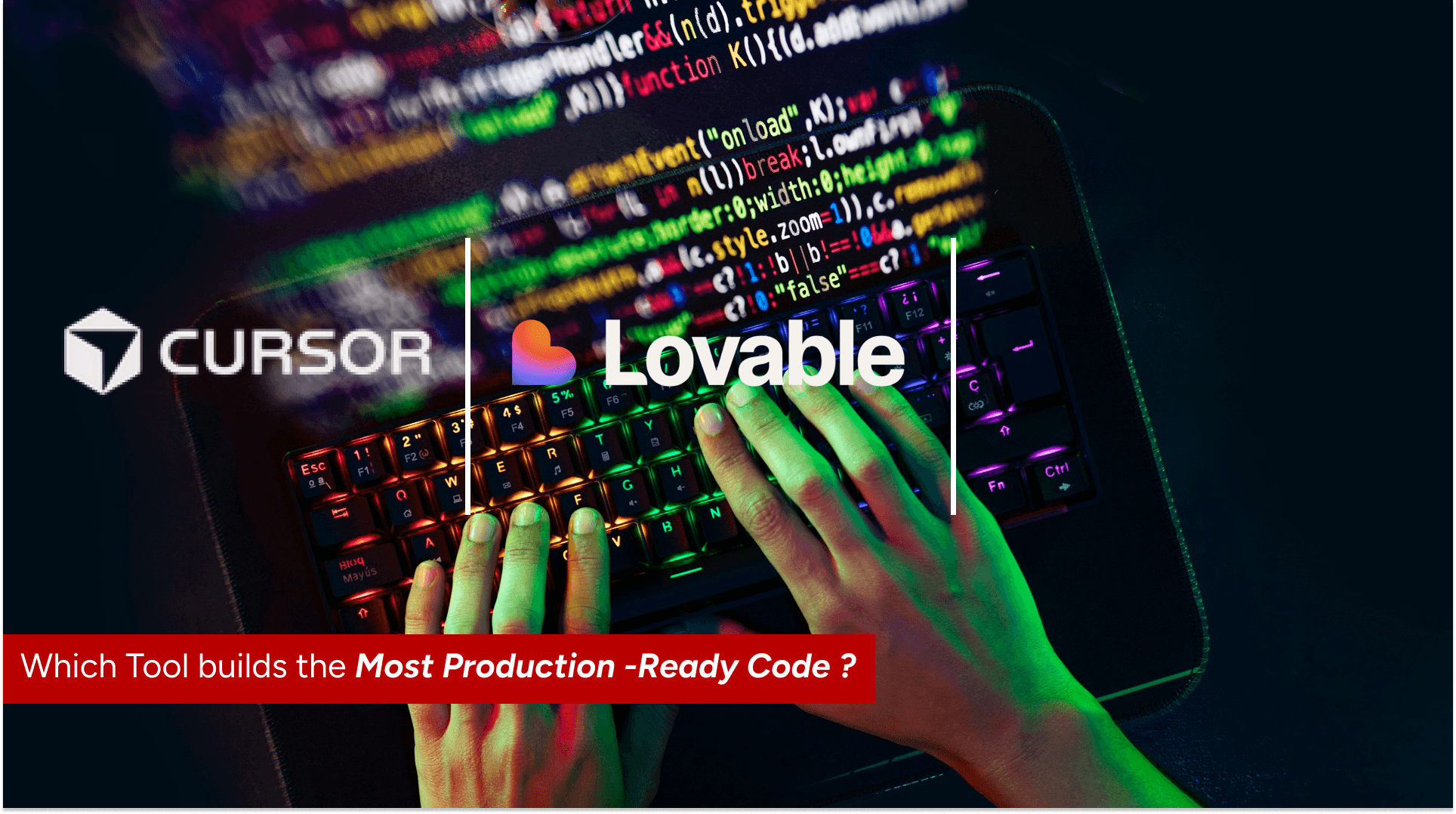Cursor vs. Lovable vs. Replit: Which Vibe Coding Tool Builds the Most Production-Ready Code?