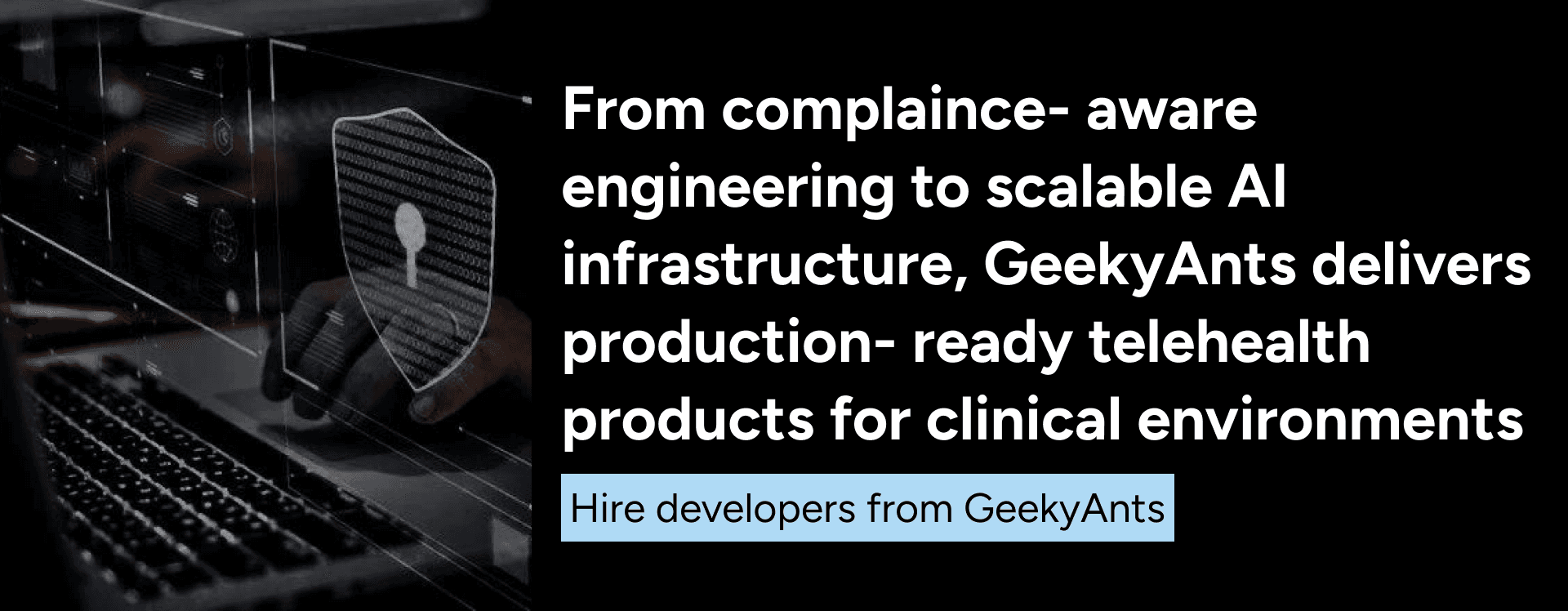 Hire Top AI Telehealth App developers from GeekyAnts