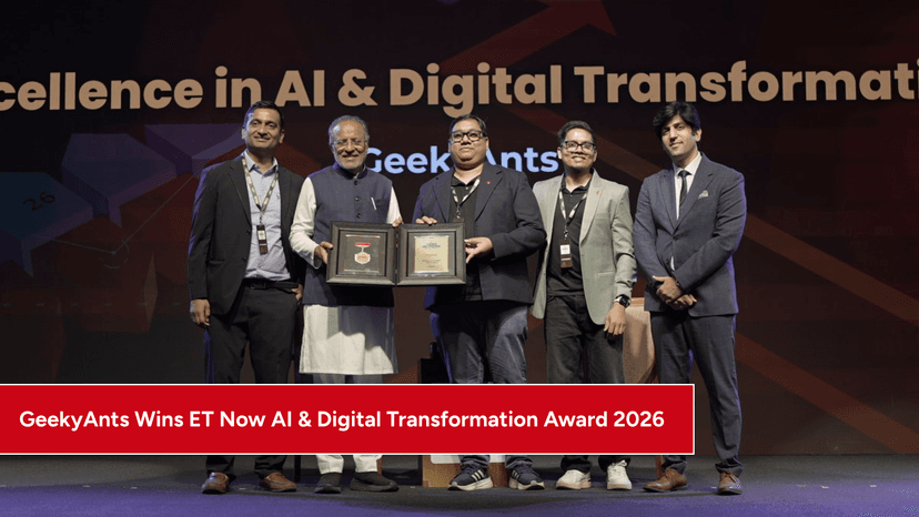 GeekyAnts Wins AI and Digital Transformation Excellence Award at ET Now Business Conclave 2026