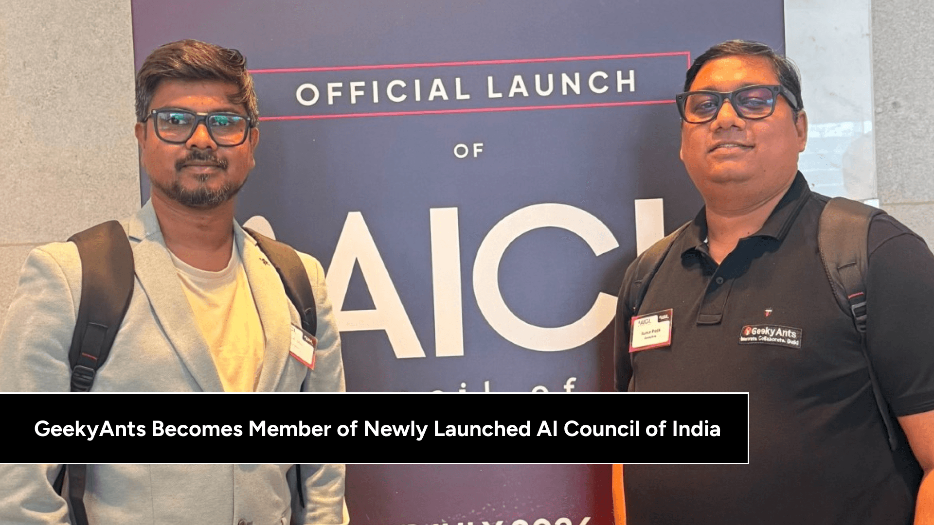 GeekyAnts Becomes Member of Newly Launched AI Council of India