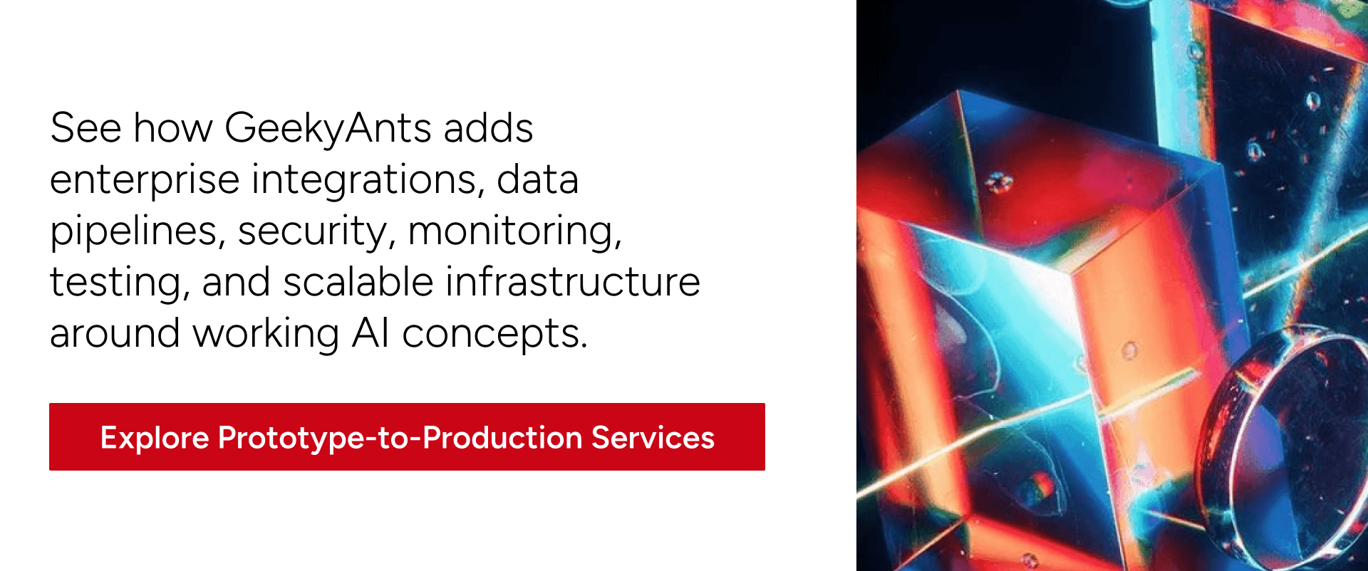 Prototype-to-production AI services for scalable enterprise supply chain applications