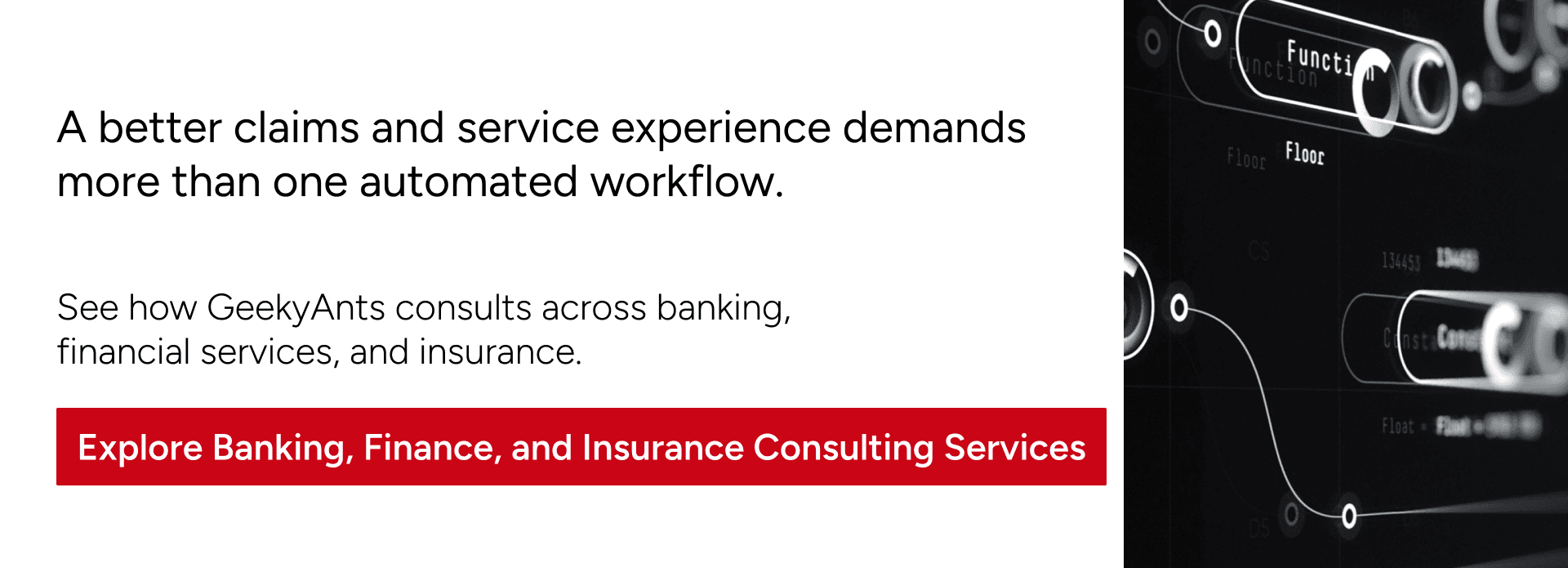 Banking, finance, and insurance consulting services for AI-powered digital transformation and automation
