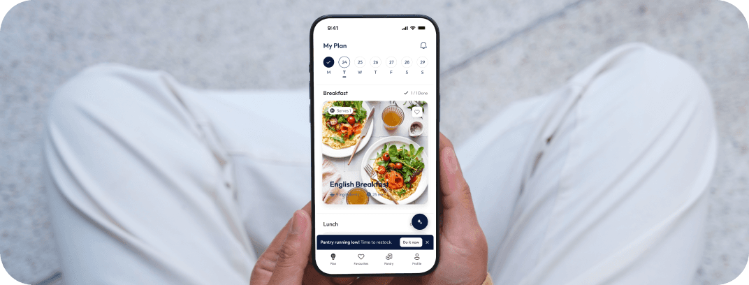 <span style="font-weight: normal;">Personalized Meal Recommendation System</span>