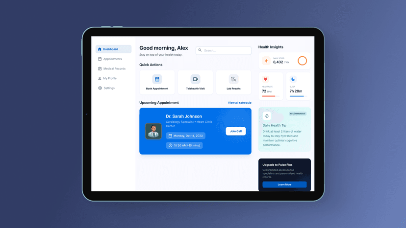 Healthcare Software For A Healthcare Professional