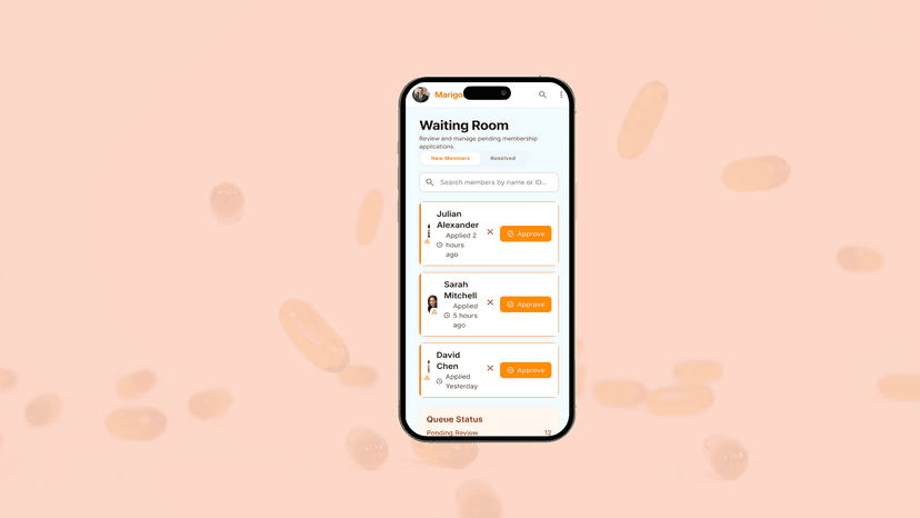 Support Group Therapy App For Marigold Health