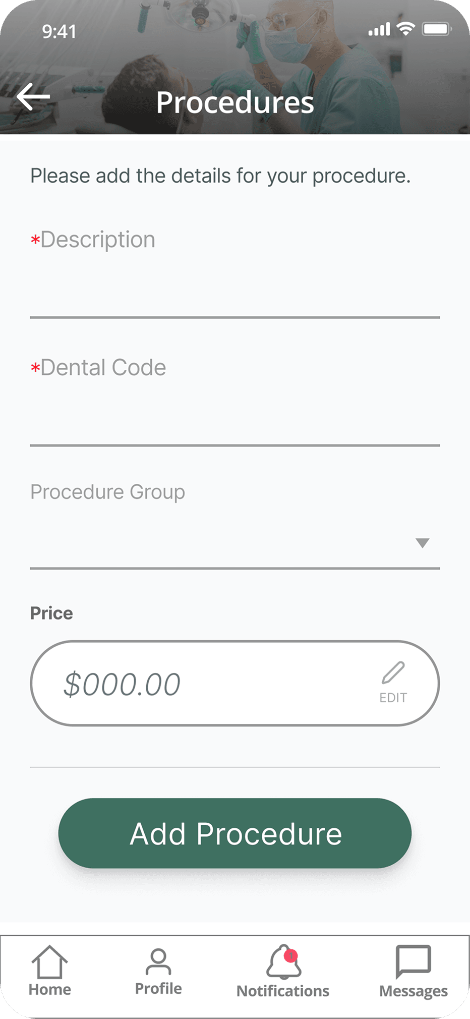 Dentify Product Screen 2