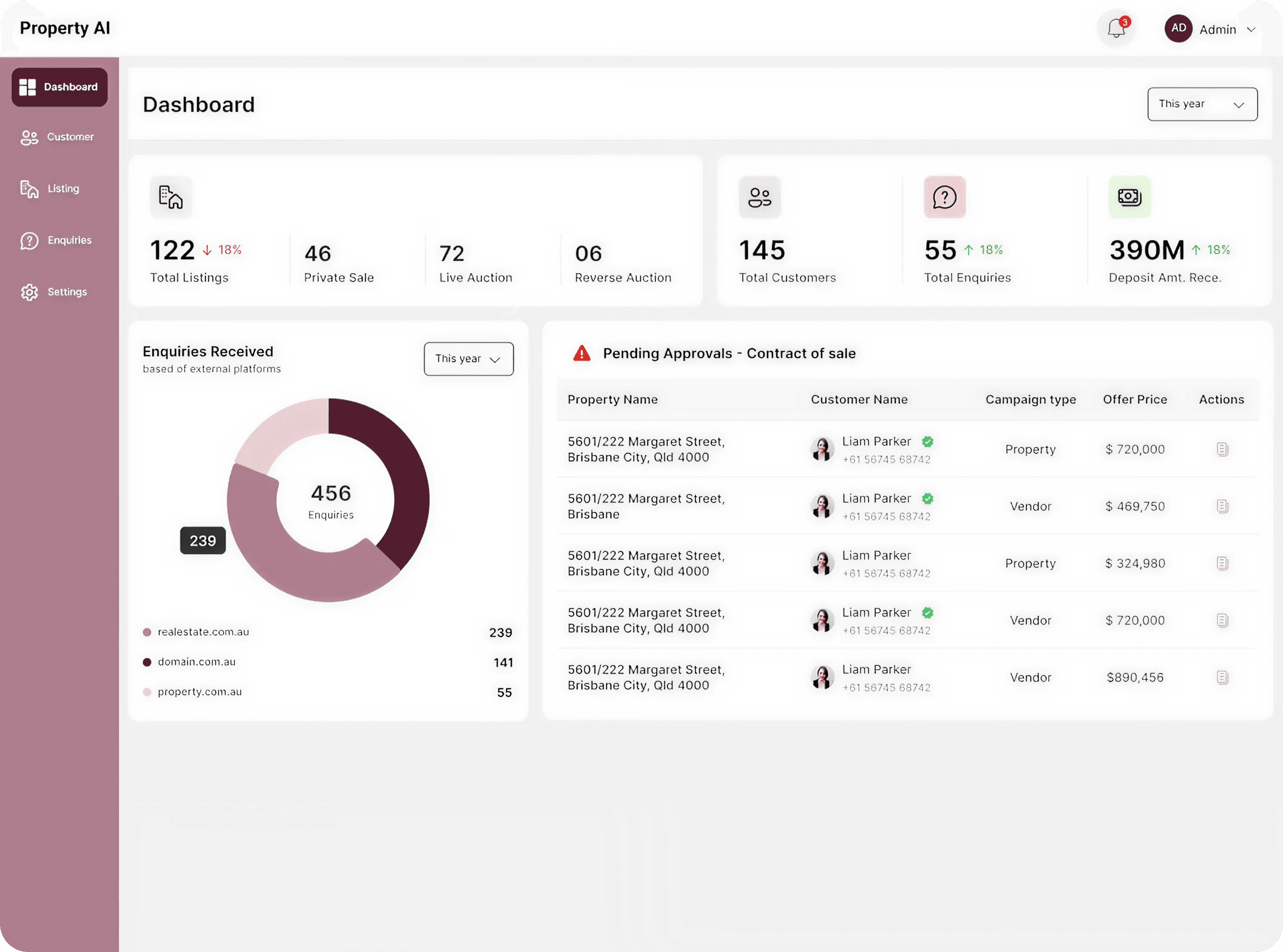 Property AI Product Screen 1