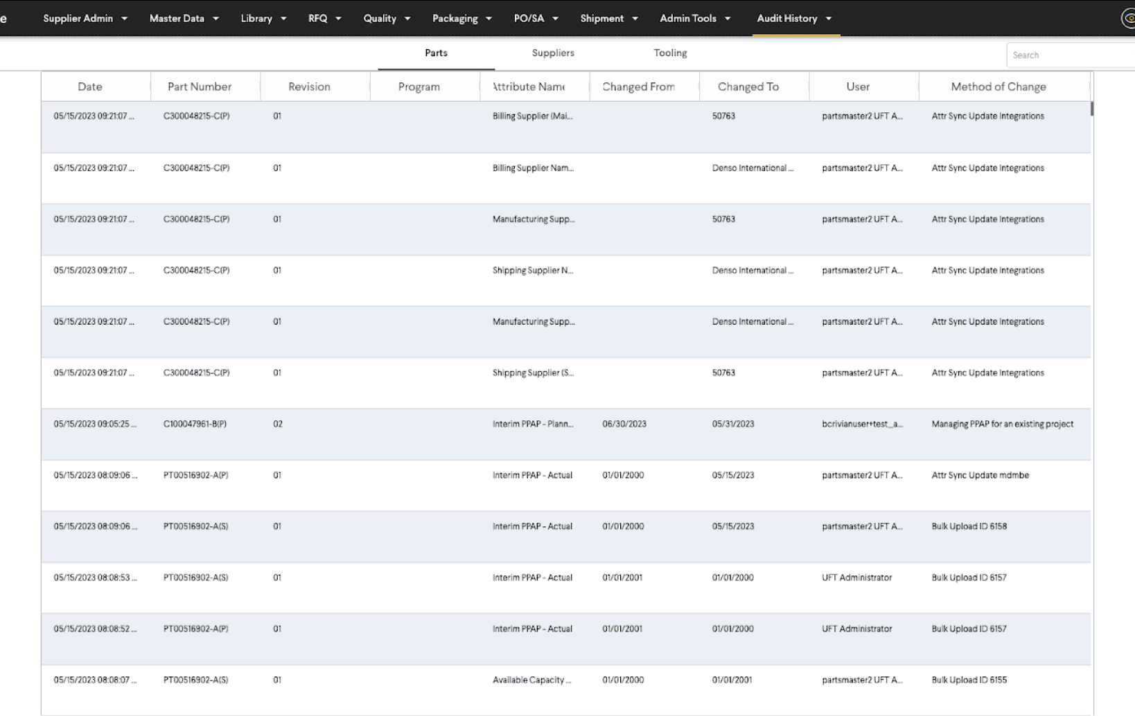 SupplyDome - Product Screen 3