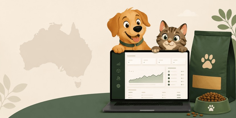 Web App for Australian Pet Food Giant