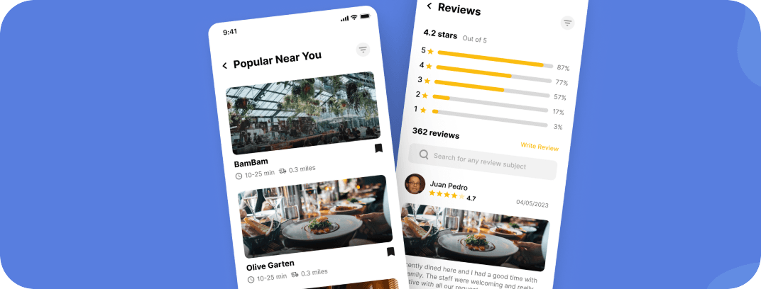 Multi-App Mobile Platform for a Restaurant Chain