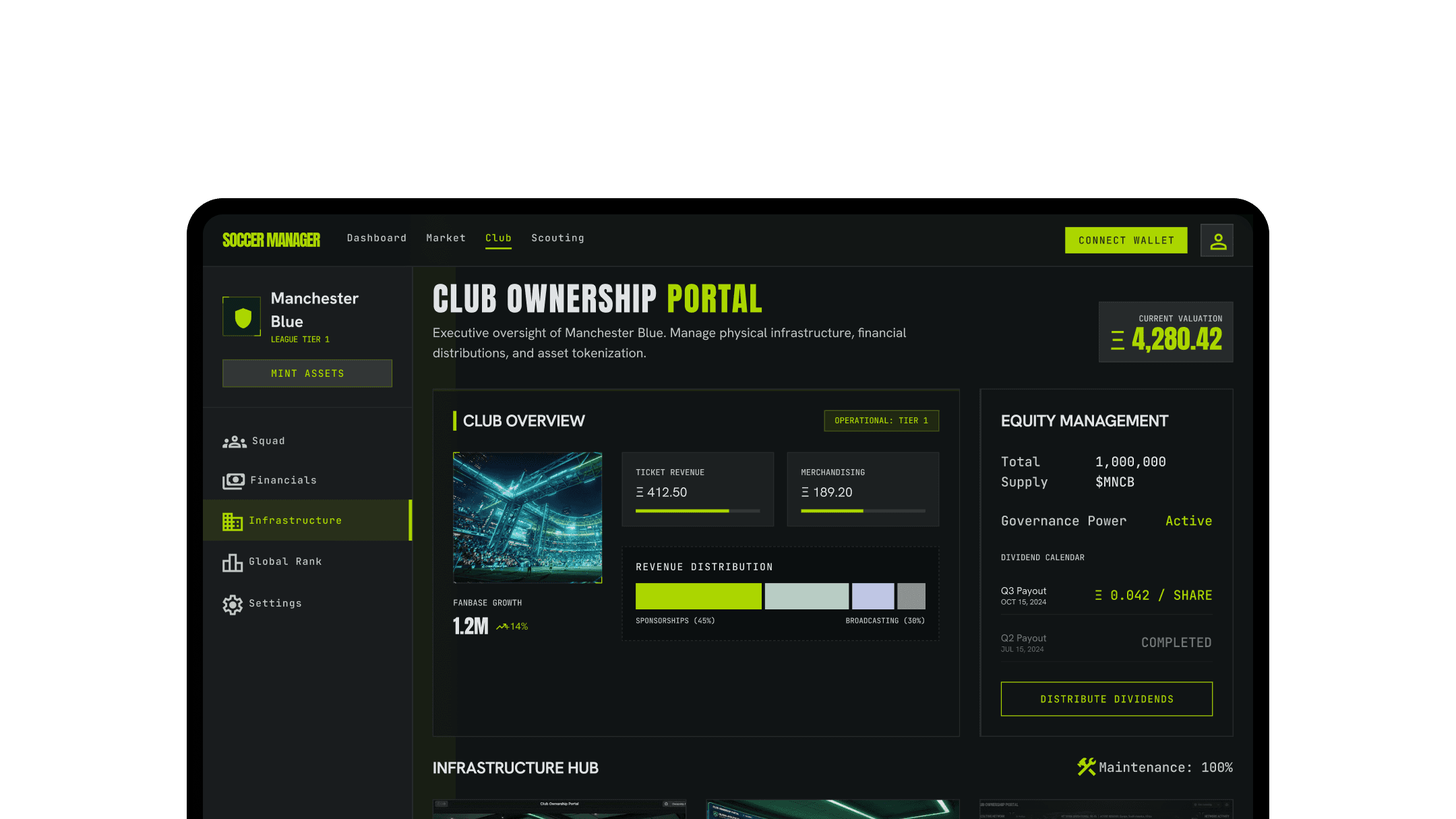 Development- soccer manager