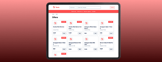 High-performance and SEO-optimized healthcare platform