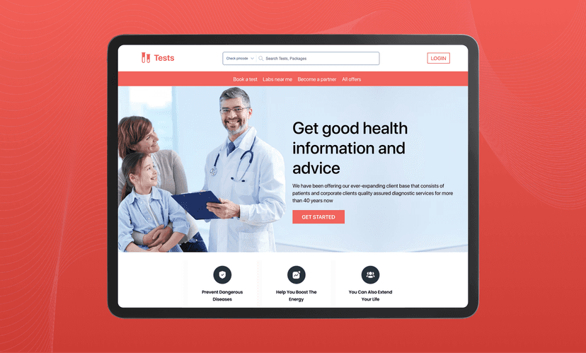 Upgrading User-experience and Website Performance Using Next.js for a Diagnostic Leader