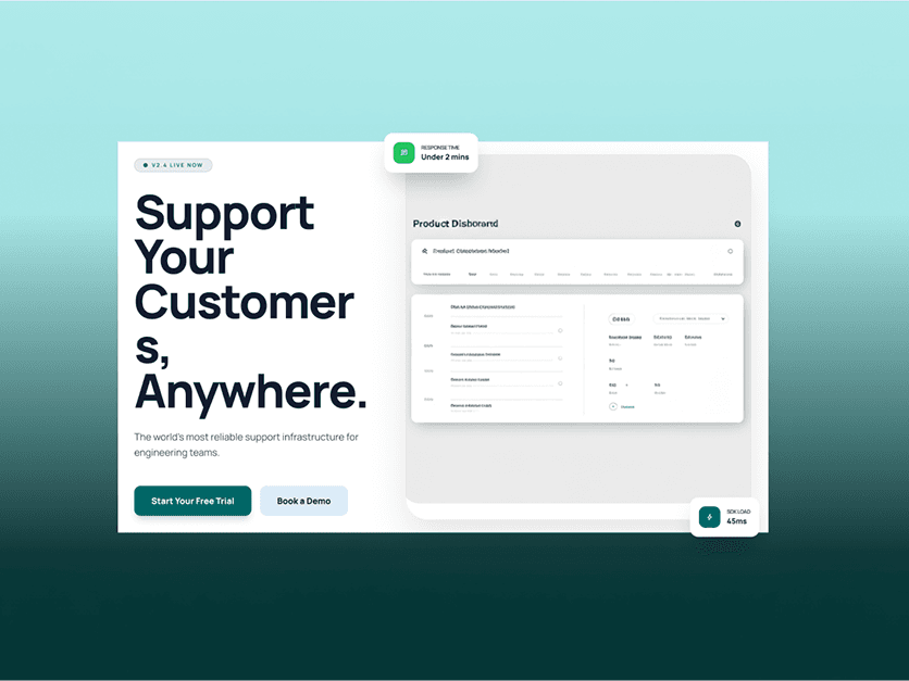 SaaS Widget Suite for an Exceptional Customer Support Platform