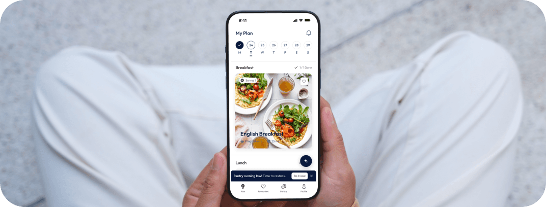 <span style="font-weight: normal;">Personalized Meal Recommendation System</span>