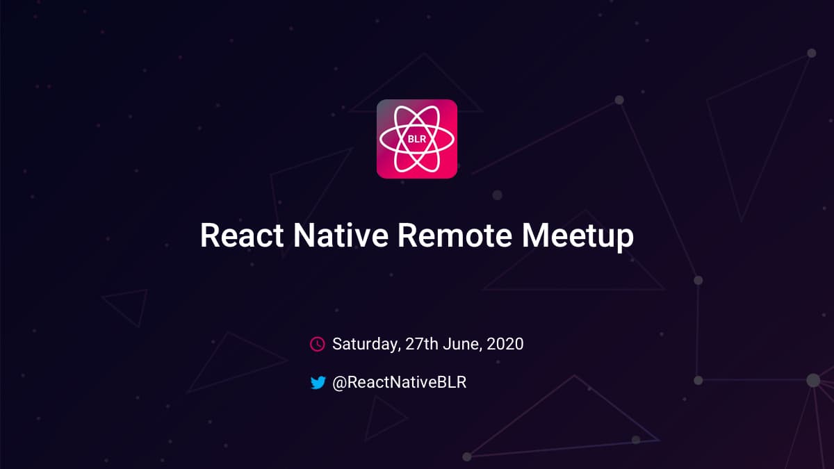 React Native Remote Meetup