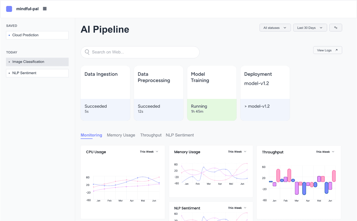 MLOps & AI Pipeline <span style="font-family: inherit;">Development</span>