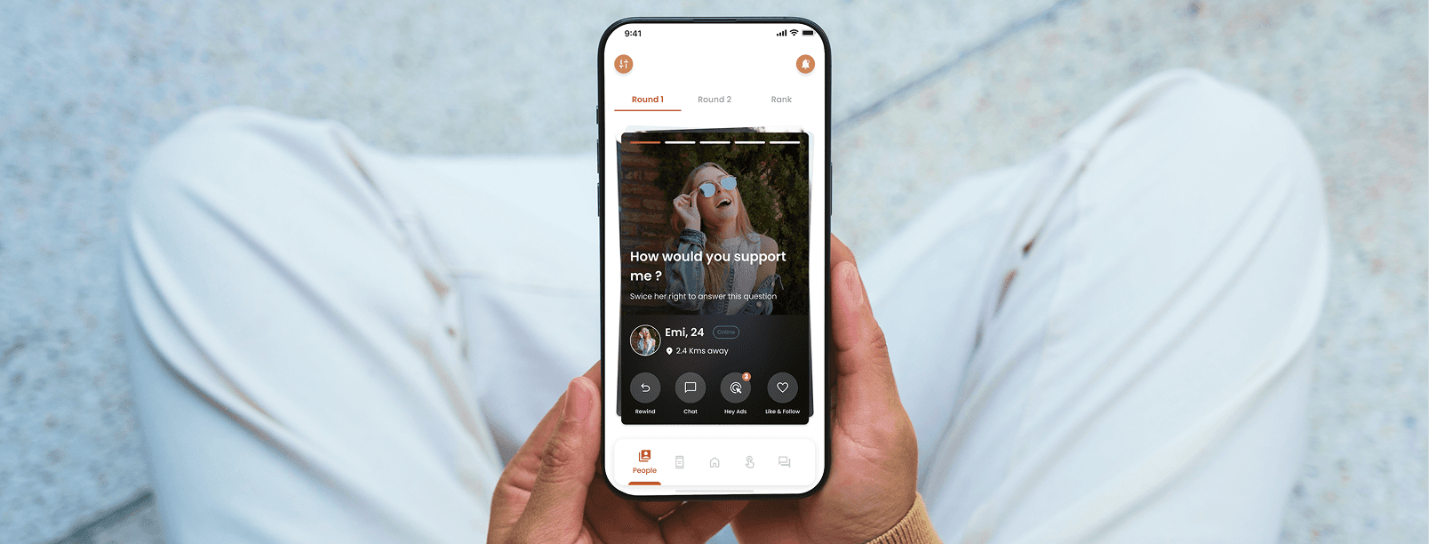 <span style="font-weight: normal;">Next-Gen Dating and Social App</span>