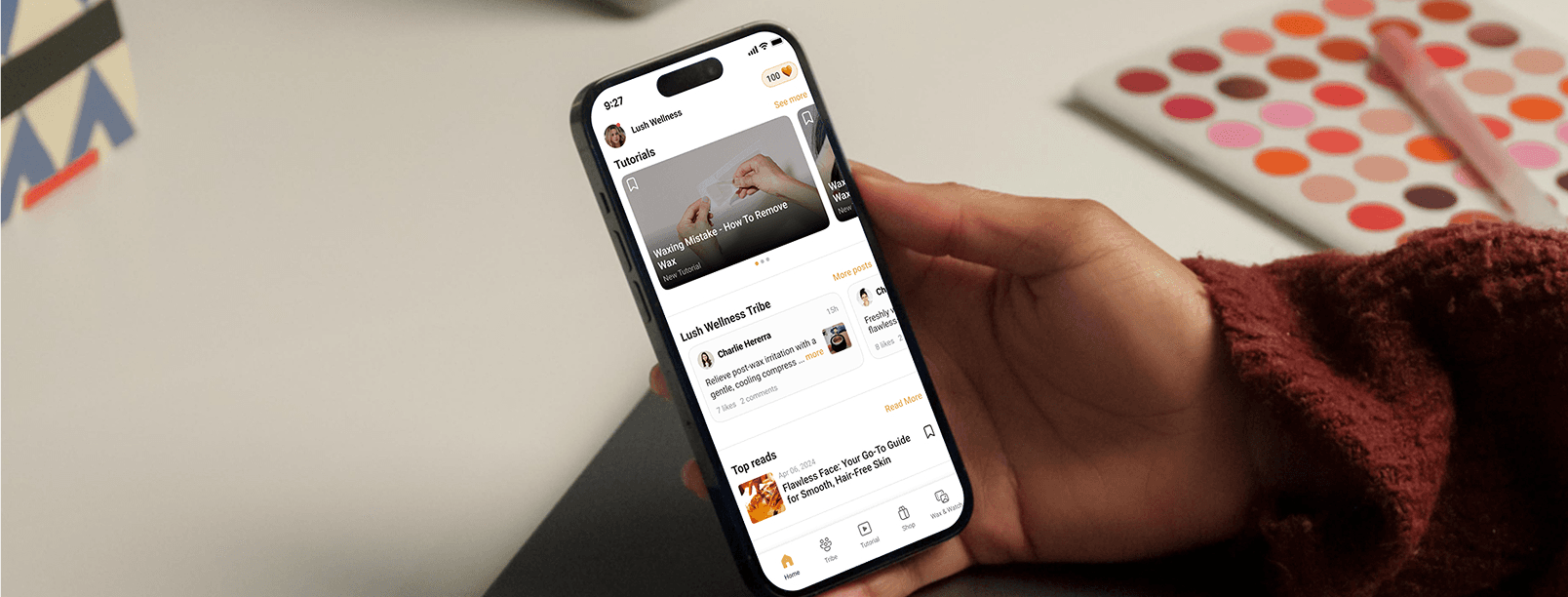 <span style="font-weight: 400;">A Mobile-First Wellness App</span>