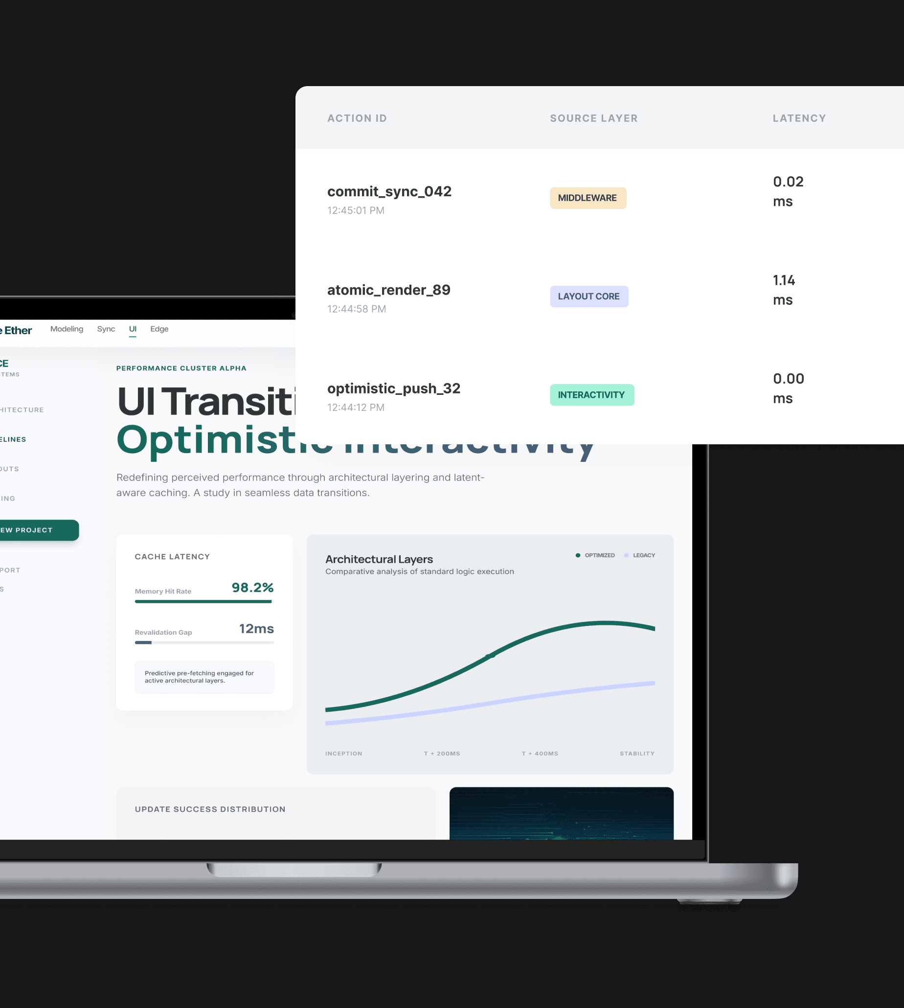 Seamless UI Transition