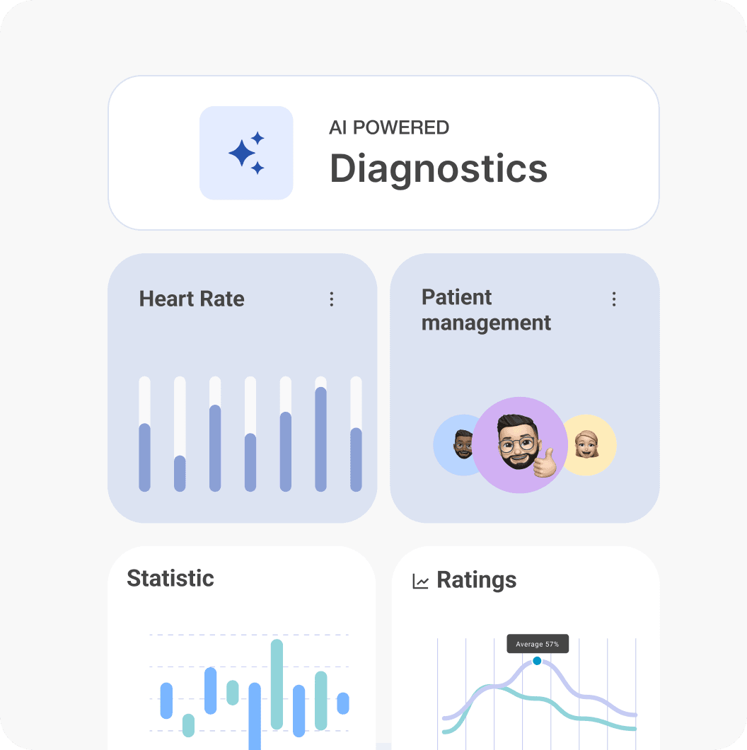 <h3><font color="#434343" face="Arial, sans-serif"><span style="font-size: 18.6667px; white-space-collapse: preserve;">AI-Powered Diagnostics & Decision Support</span></font></h3>