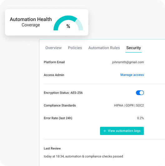 Automated Policy Management