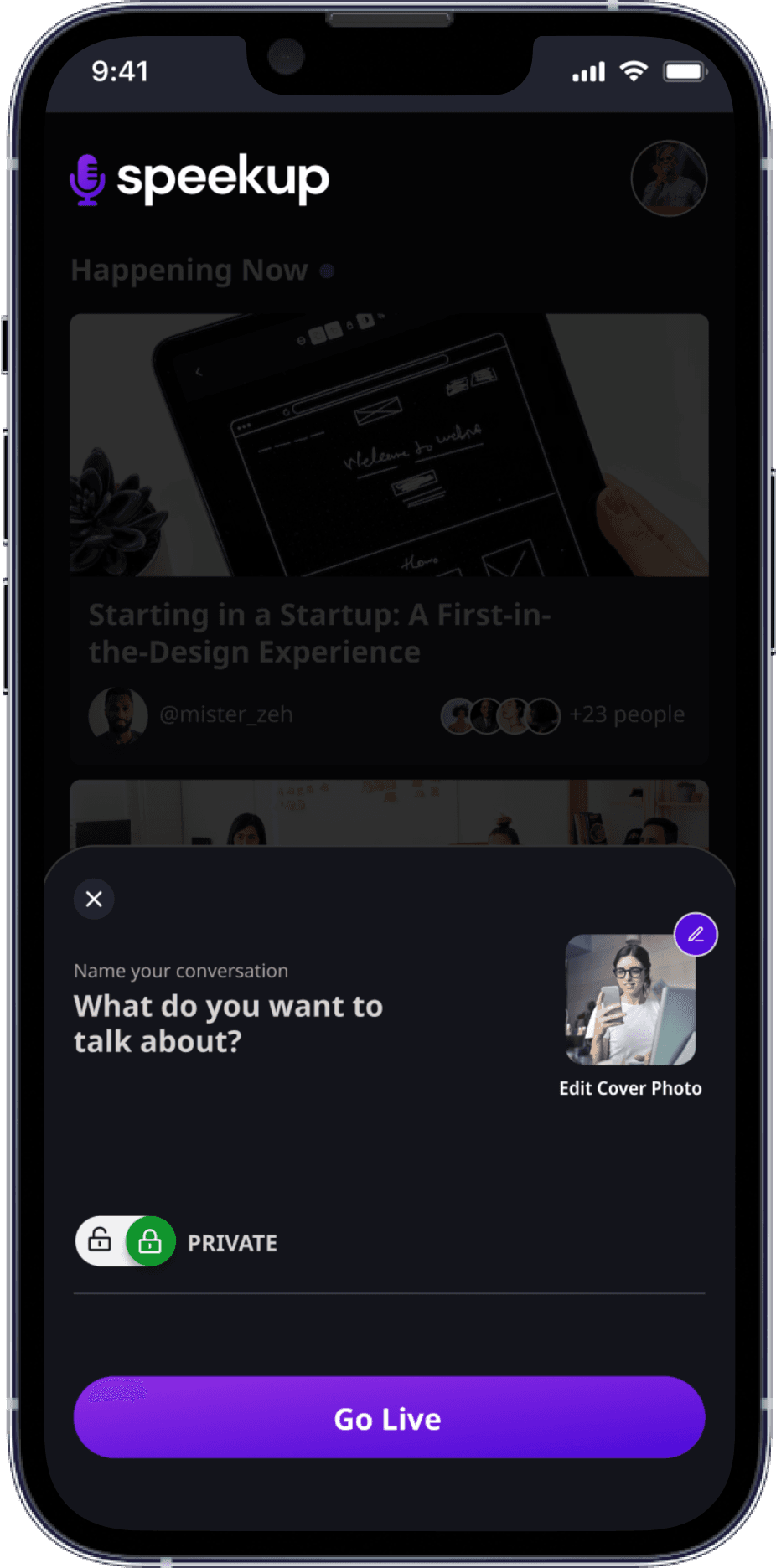 UI of twitter clone
