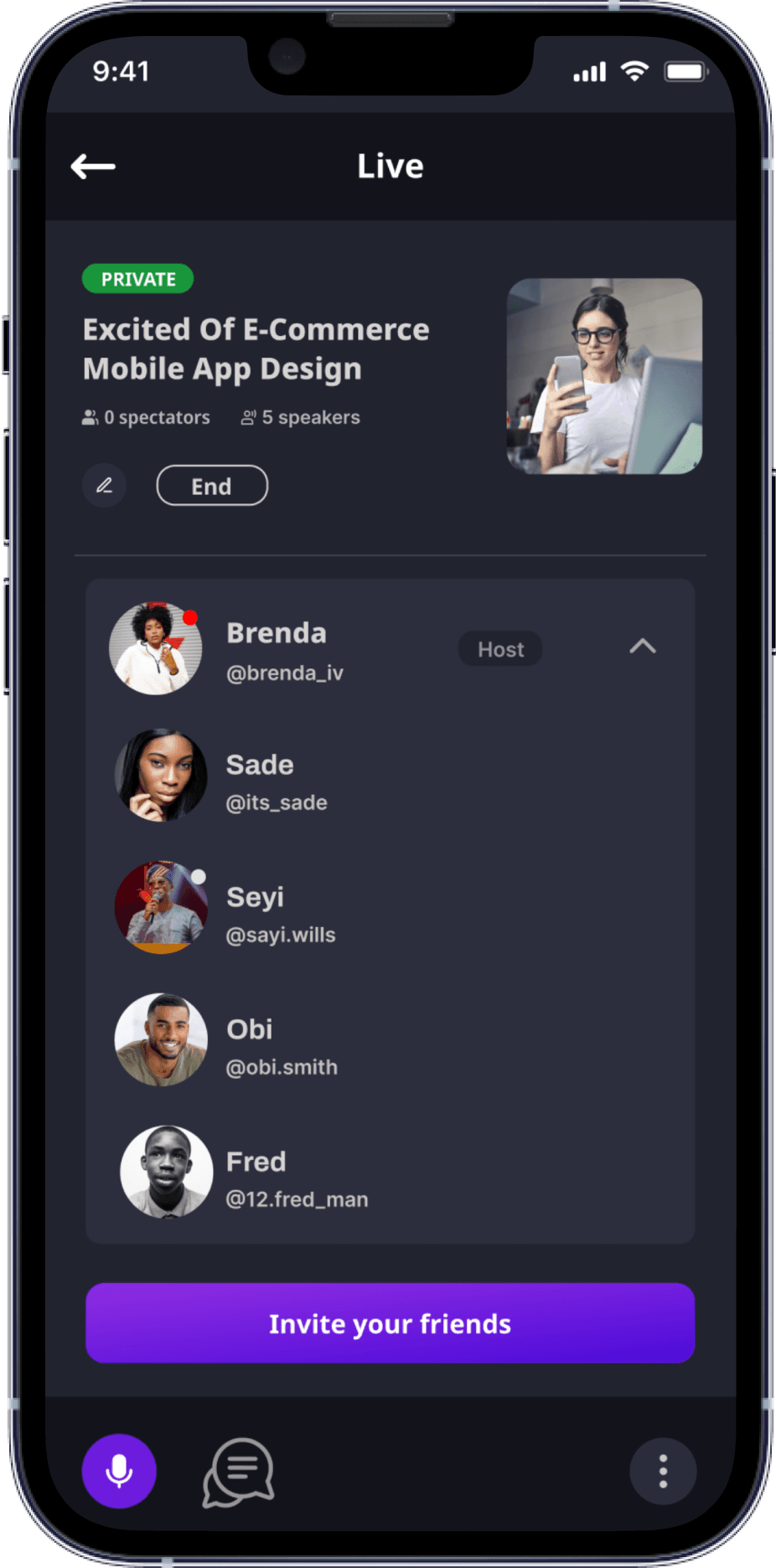 Design of twitter clone