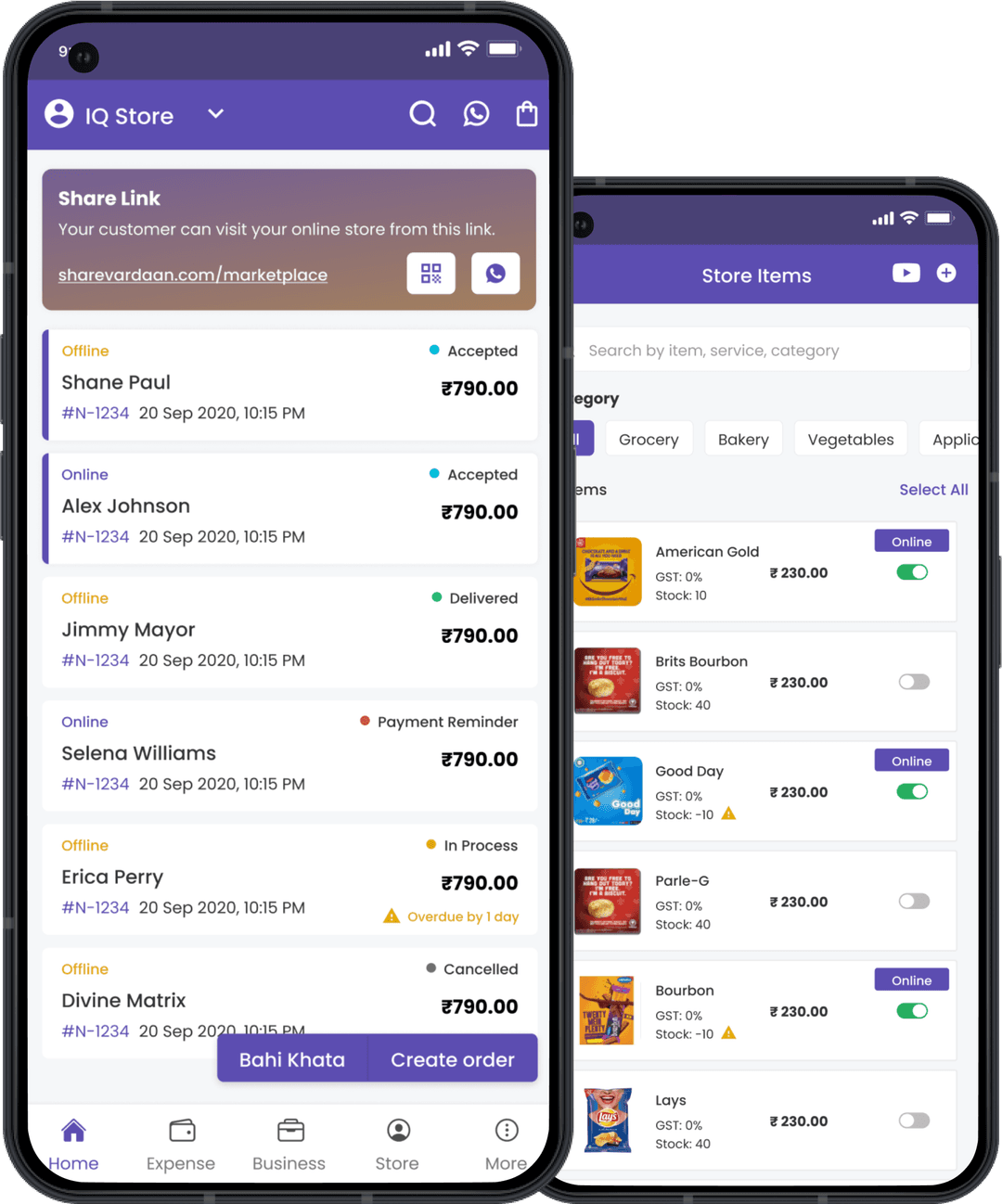 Customizable Business Management Application