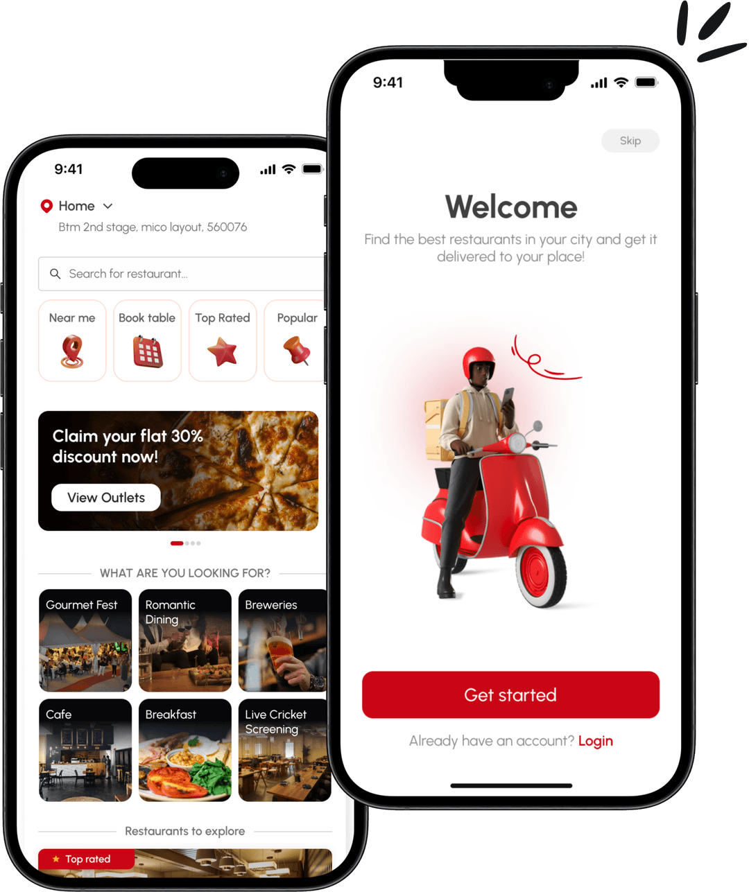 Customizable GeekDine: Restaurant Booking and Reservation App