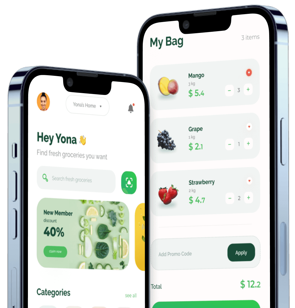 Customizable GroFast | Grocery Delivery App