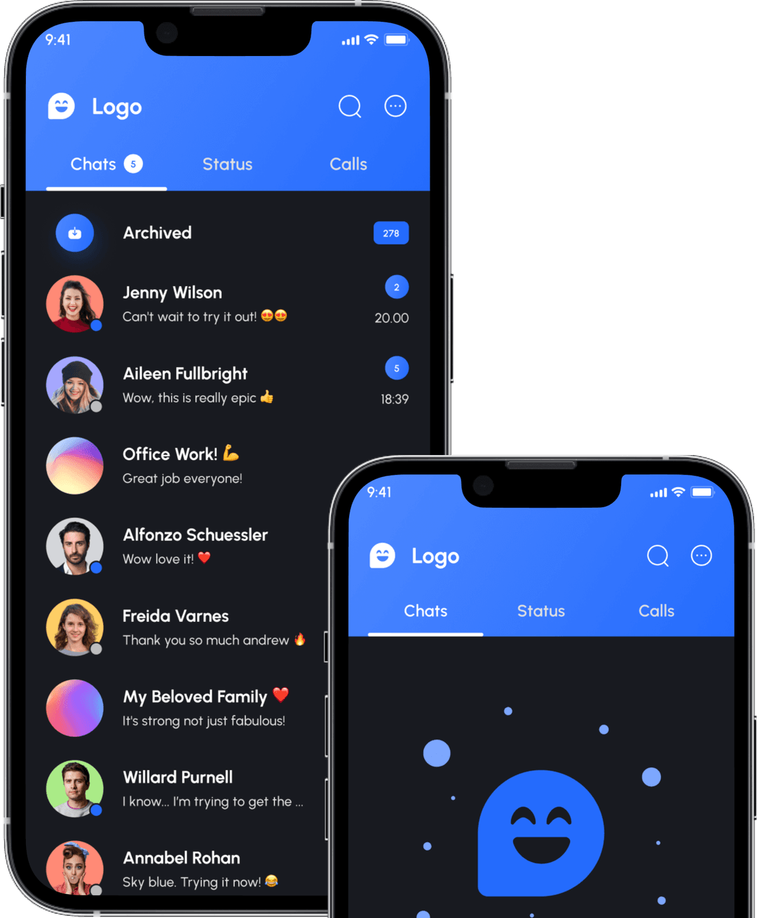 Customizable Chat and Messaging App