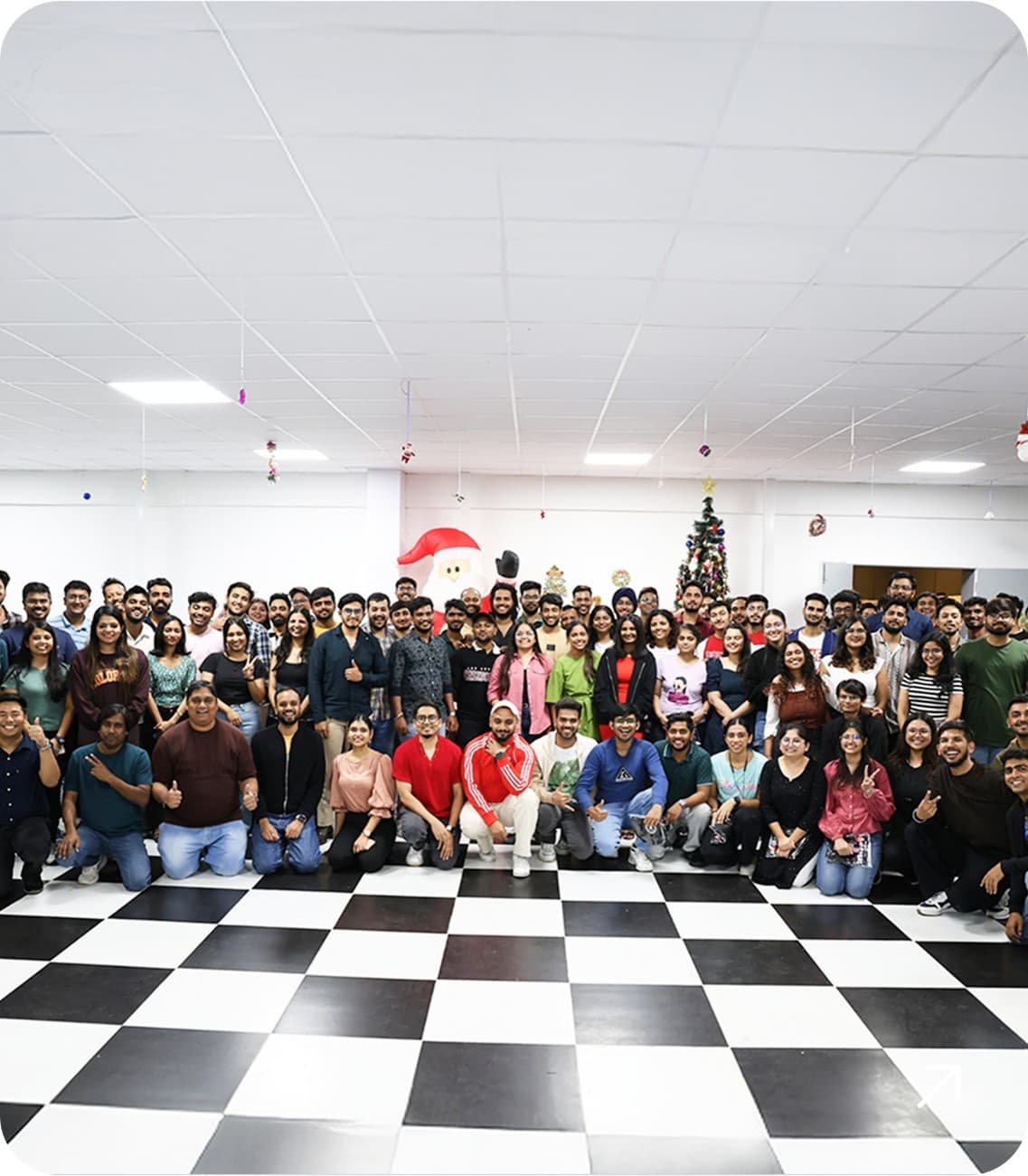 The GeekyAnts team together in the Bengaluru office