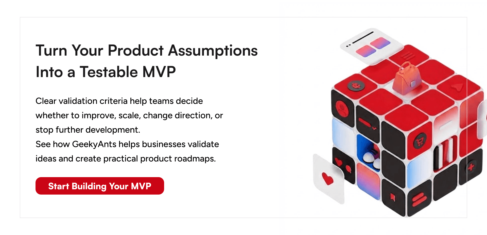 Business and product leaders reviewing MVP results and planning the next stage of product development