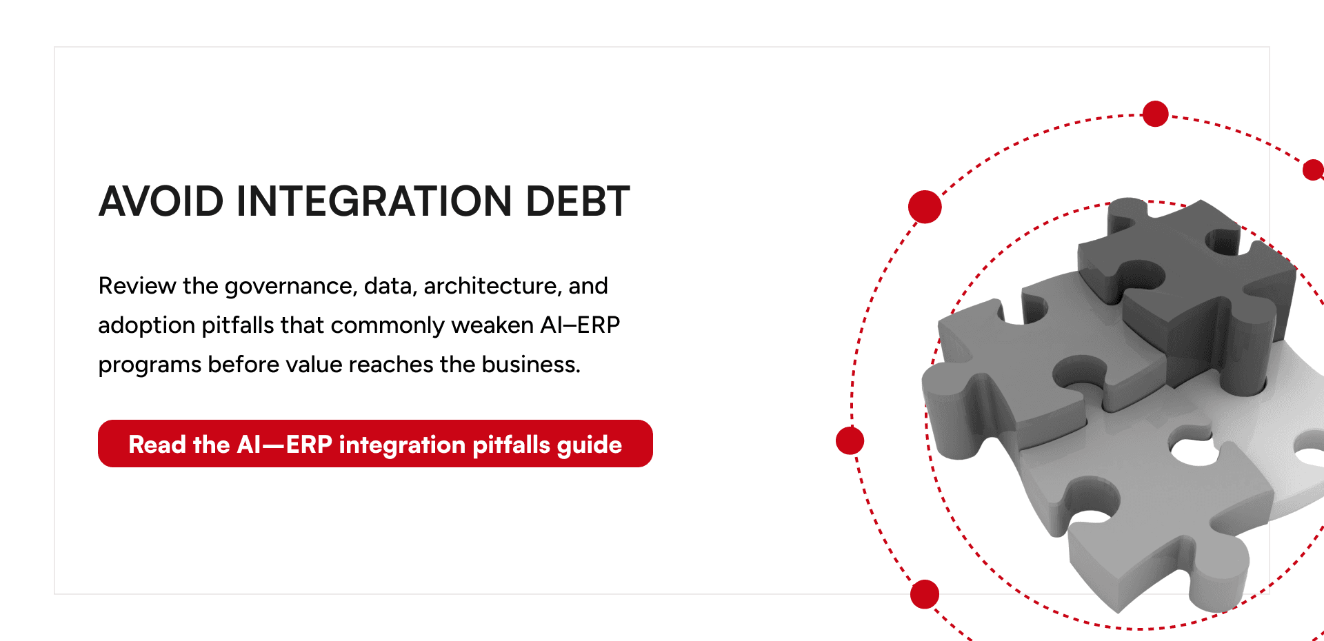 Avoid common integration risks for ERP and MES.