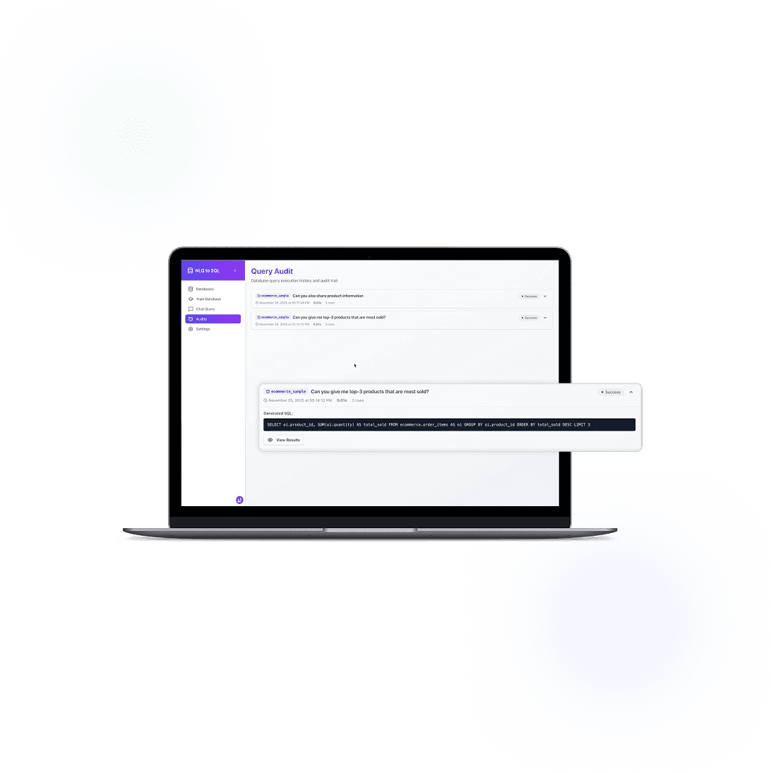 Embedded Conversational BI Experience