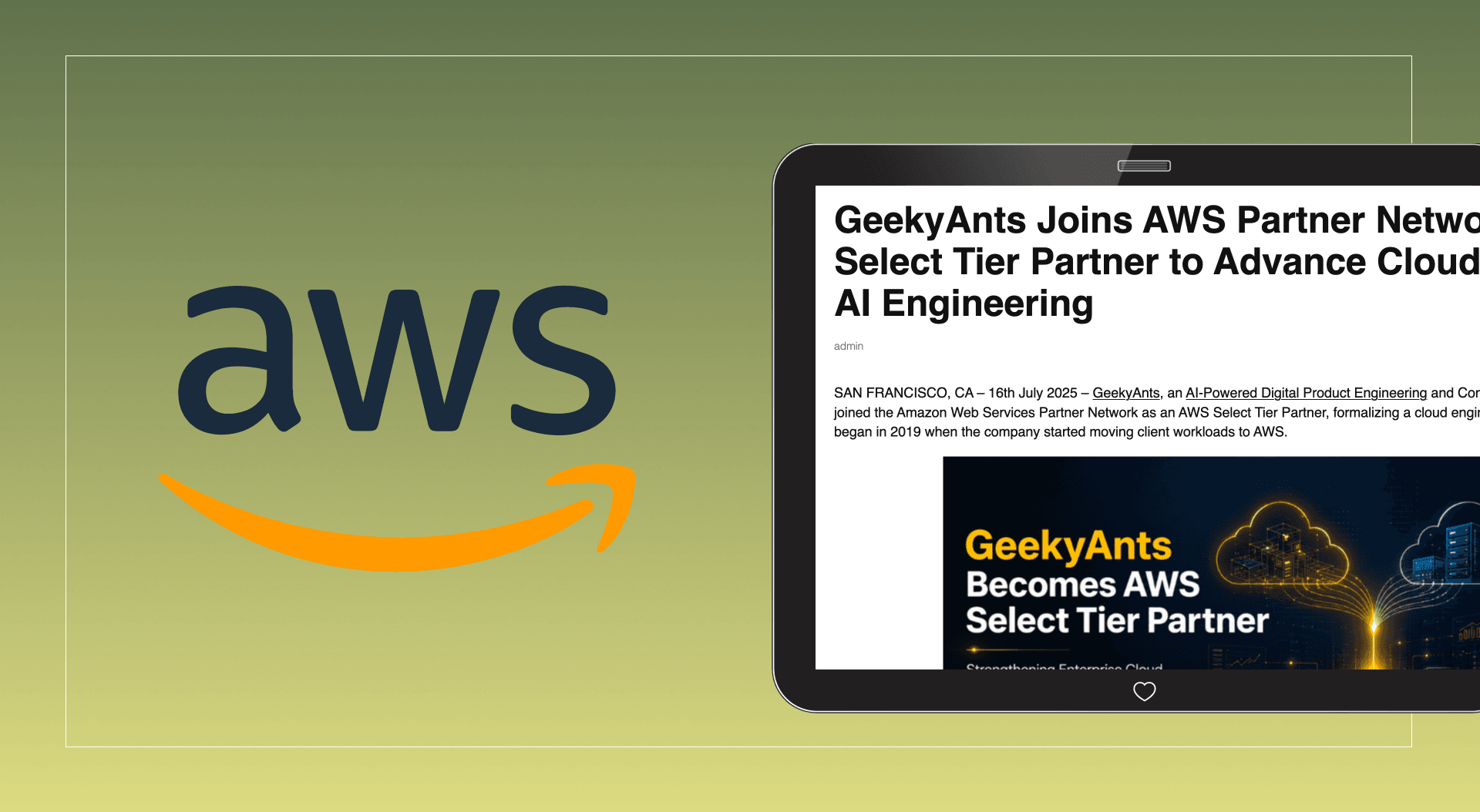 The Columbus Dispatch Features GeekyAnts’ Entry into the AWS Partner Network