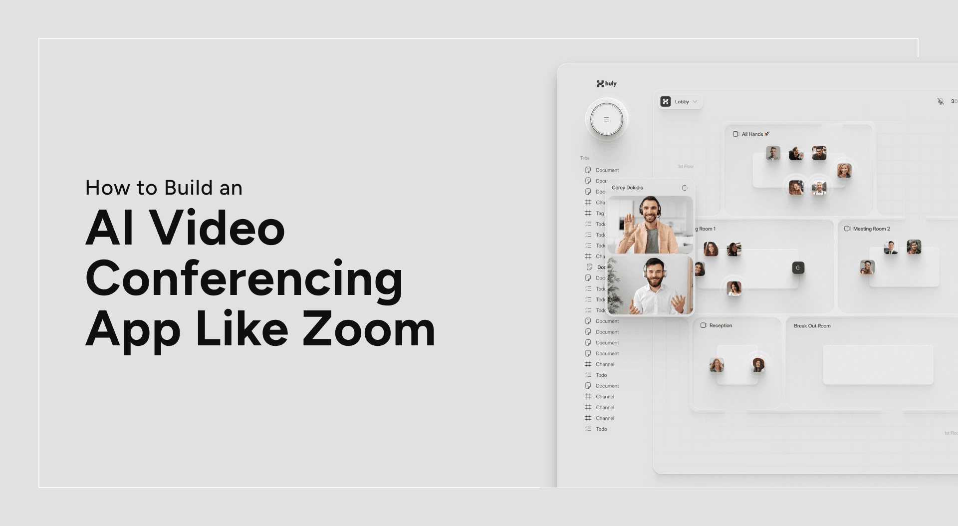 How to Build an AI Video Conferencing App Like Zoom in the USA