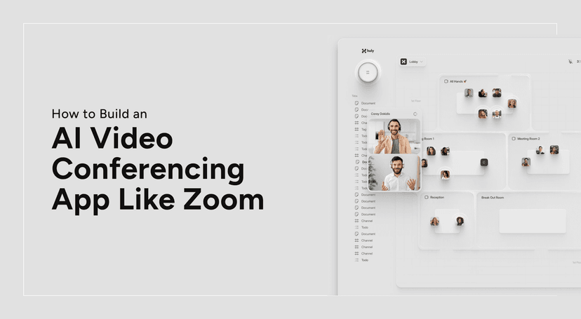 How to Build an AI Video Conferencing App Like Zoom in the USA
