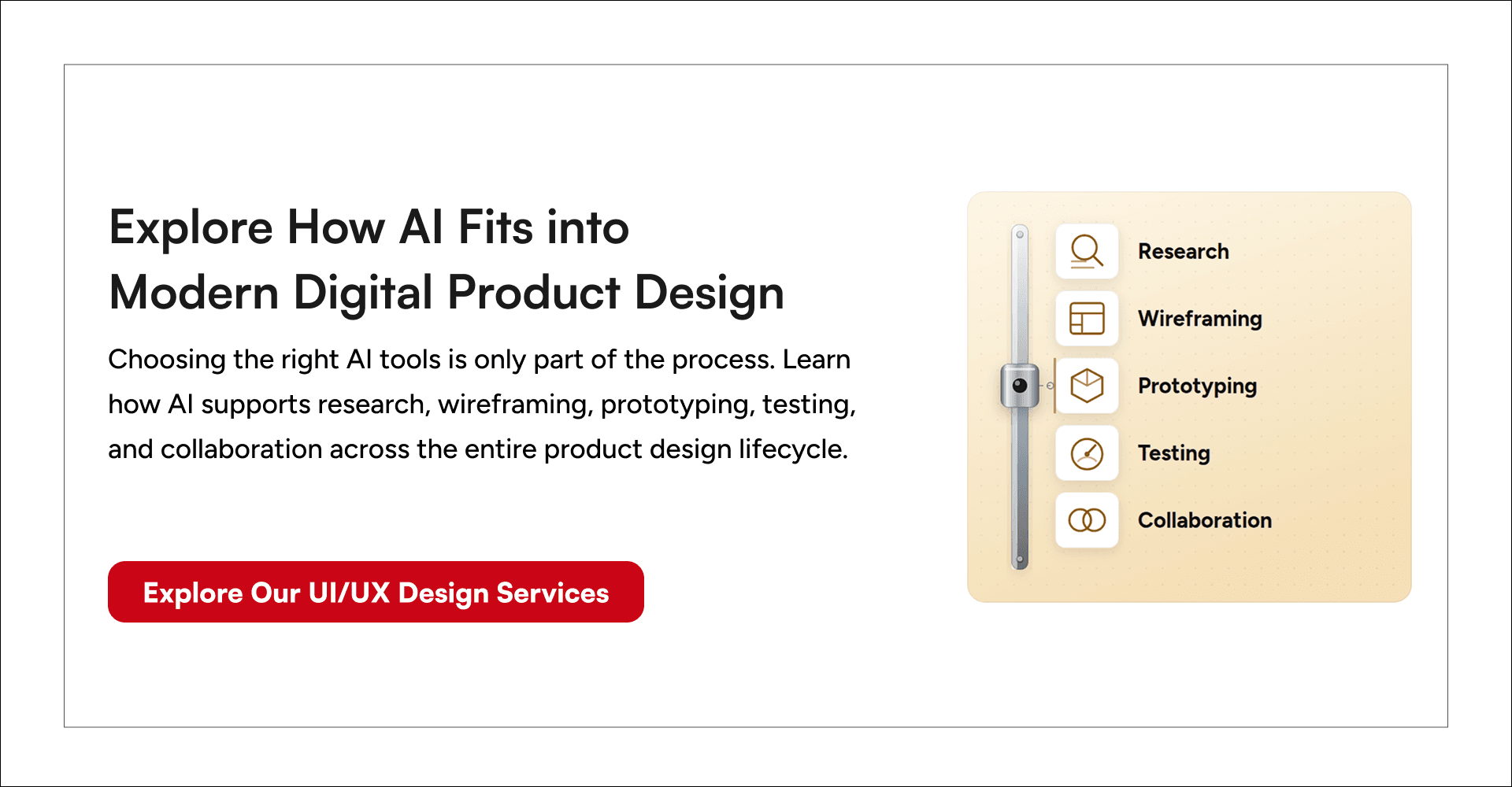 Browse AI-powered product design insights and UI/UX best practices for modern digital products.