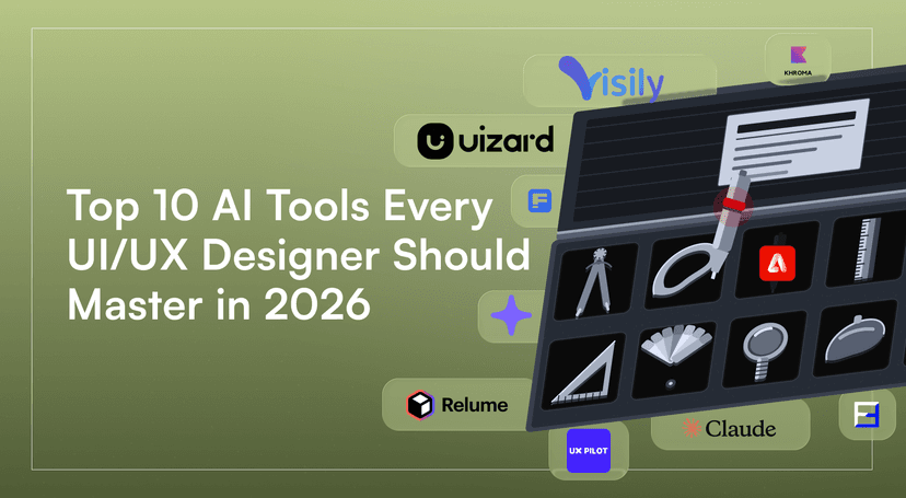 Top 10 AI Tools Every UI/UX Designer Should Master in 2026 (Updated)