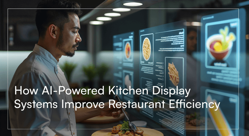 How AI-Powered Kitchen Display Systems Improve Restaurant Efficiency