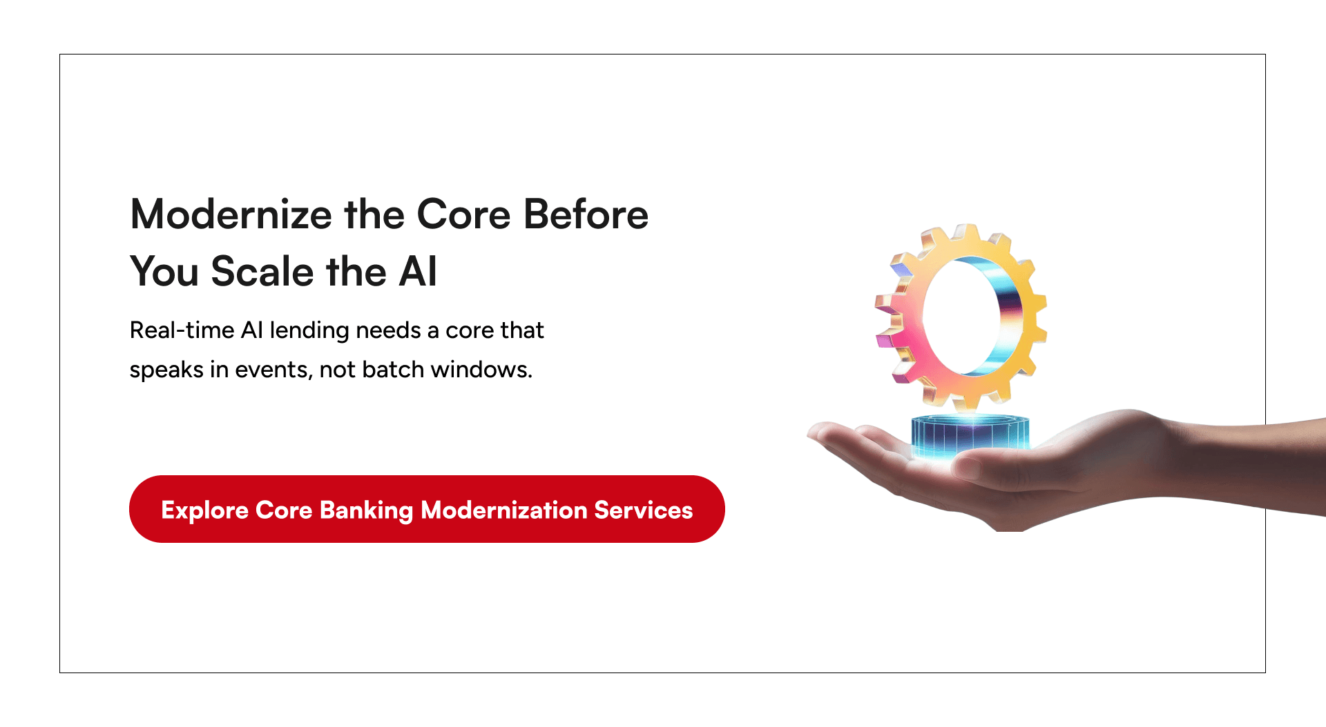 Explore our Core Banking Modernization Services
