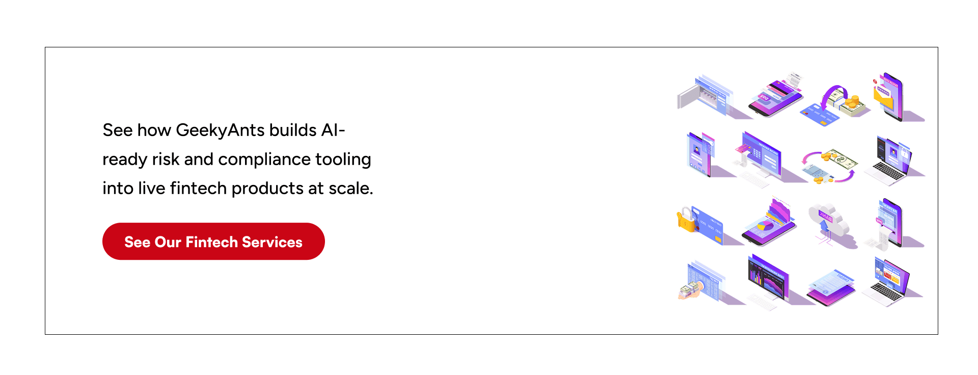 GeekyAnts fintech services for AI-ready risk and compliance tooling at scale