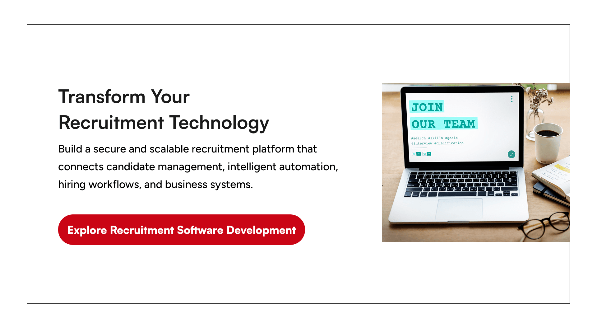 GeekyAnts custom recruitment software development services for scalable and automated hiring platforms