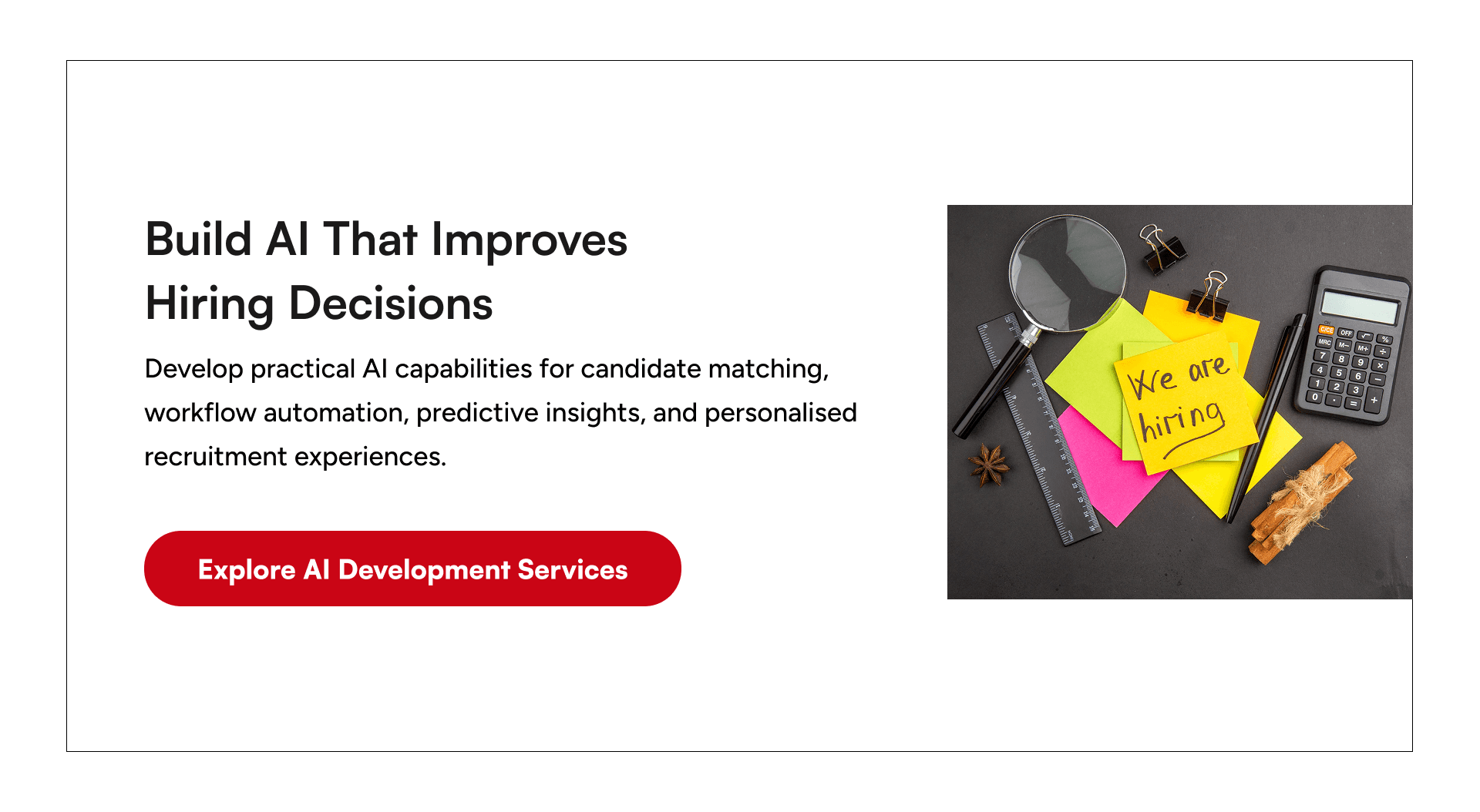 GeekyAnts AI development services for intelligent recruitment and candidate matching applications