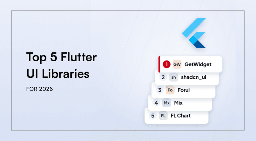 Top 5 Flutter UI Libraries for 2026 (Updated)