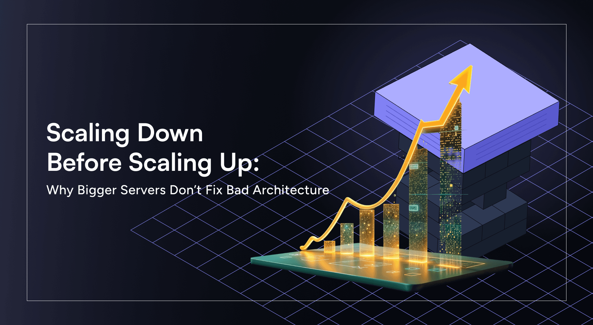 Scaling Down Before Scaling Up: Why Bigger Servers Don’t Fix Bad Architecture